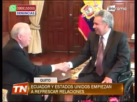 Ecuador y Estados Unidos empiezan a refrescar relaciones