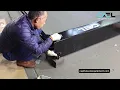 CAEL 2 post hoist car lift clear floor installation 14 k lbs