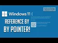 Fix REFERENCE BY POINTER BSOD with Error 0x00000018 in Windows