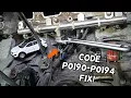 HYUNDAI SANTA FE CODE P0190 P0191 P0192 P0193 P0194 FUEL RAIL PRESSURE SENSOR CHECK ENGINE LIGHT