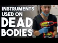 Mortician reveals INSTRUMENTS used inside a mortuary