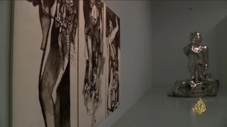 هذا الصباح أنا الصرخة معرض للفنان ضياء العزاوي بالدوحة 