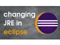 Using different JRE in eclipse other than the default one