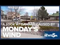A look at some damage caused by Monday s wind in Colorado Springs