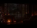 🍂 A Fireside Haven In The Autumn River | Gentle Rain, Crackling Fireplace Ambience For Deep Sleep