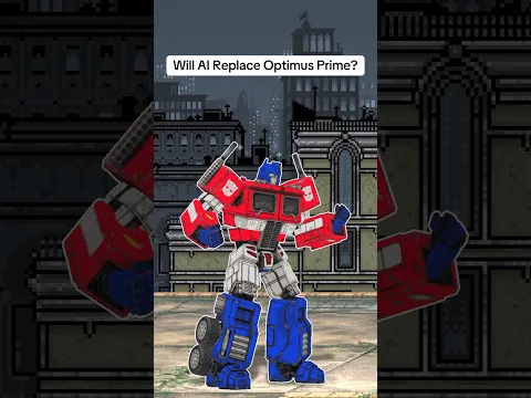 What is the future for Optimus Prime? Will Ai replace him? #transformers