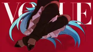 VOGUE 👠 | flipaclip Animation (𝘧𝘪𝘭𝘭𝘦𝘳​)