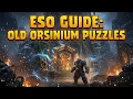 ESO - Old Orsinium Puzzle Guide Flames of Forge and Fallen Elder Scrolls Online