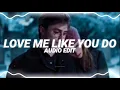 Download Lagu love me like you do - ellie goulding [edit audio]