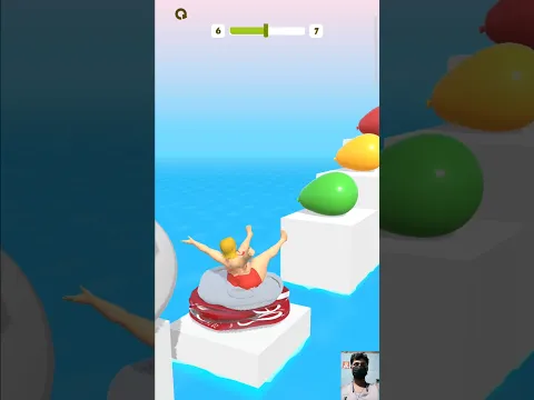 Squeezy Girl Fun Reverse Jumping Gameplay #shorts #squeeze #usa