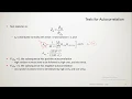 Random Number Autocorrelation Test - System Modeling and Simulation