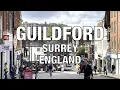 Guildford Town Centre Surrey UK England 4K R
