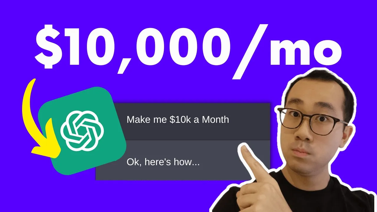 I Tried Making Money Online With AI for 30 Days (Results) YouTube video preview