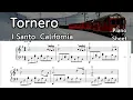 Download Lagu Tornero / Piano Sheet Music /I Santo California / SangHeart Play