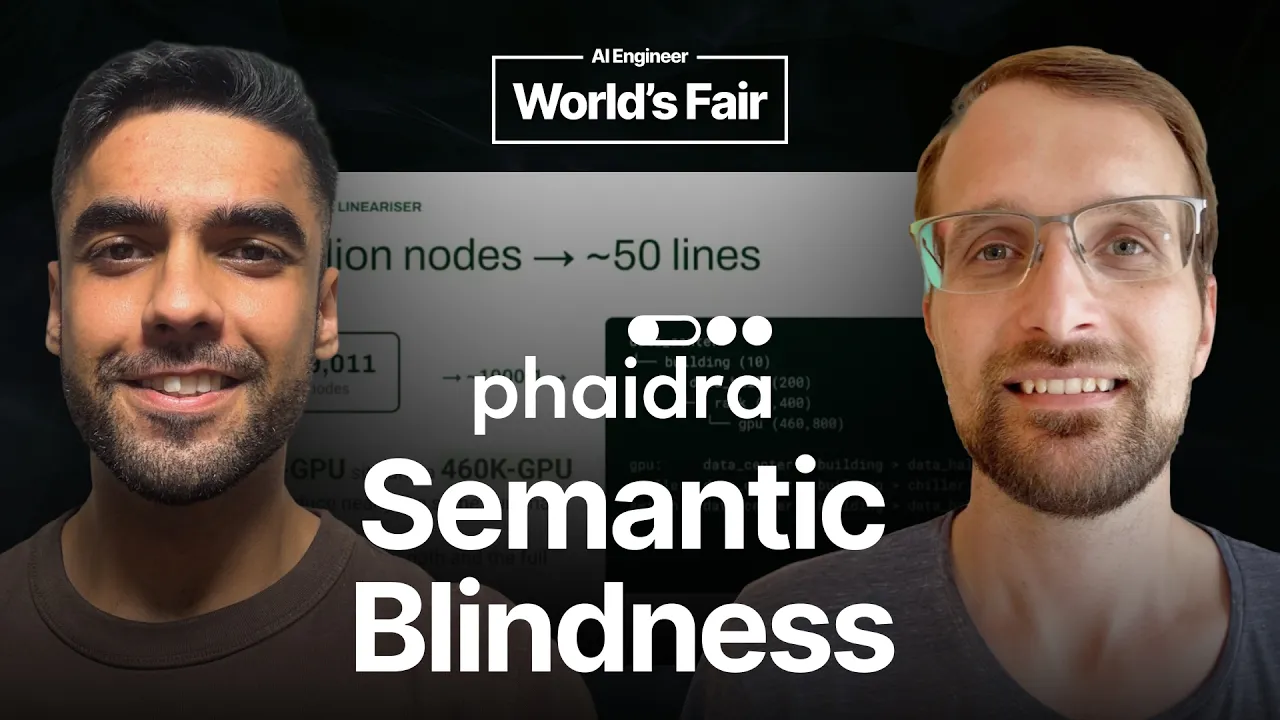 Semantic Blindness: 500,000 Sensors Confused an LLM - Raahul Singh & Vanč Levstik, Phaidra: video thumbnail