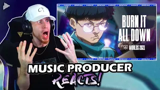 Download Music Producer Reacts to Burn It All Down (ft. PVRIS) | Worlds 2021 - League of Legends MP3