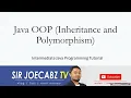 Java Programming Tutorial 18 - Java OOP