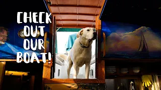 Tour of our 45 ft Custom Liveaboard Blue Water Sailboat | Chapter 3 Episode 3 | The Wayward Life