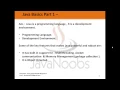 Java Basics Part 1 - Q1 What is java why java
