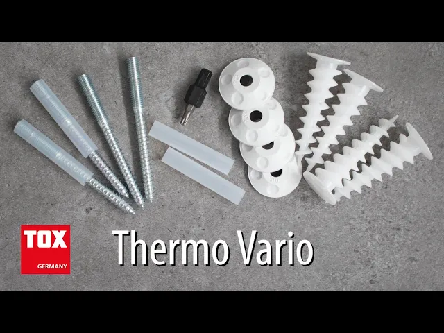 Tvirtinimo į polistirolą kompl. TOX Thermo Vario, 4 vnt.