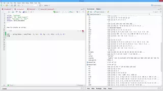 How to Create an Array in R