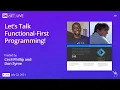 On NET Live - Let s Talk Functional-First Programming