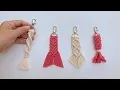 Download Lagu DIY 4 Macrame Keychain Tutorial | Easy Macrame Keychain for Total Beginner
