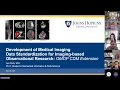 Development of Medical Imaging Data Standardization for Imaging-Based Observational Park