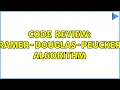 Code Review Ramer-Douglas-Peucker algorithm 5 Solutions