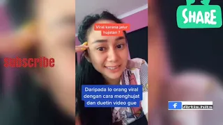 viral artis tik tok denise charista part 1