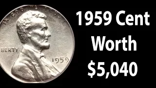 1959 Lincoln Cent Penny Value - Do You Have A 1959 Penny Worth 3 000