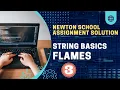 Newton school FLAMES string interview questions in java Java top String questions