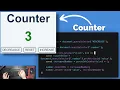 ASMR Programming - Coding Counter App
