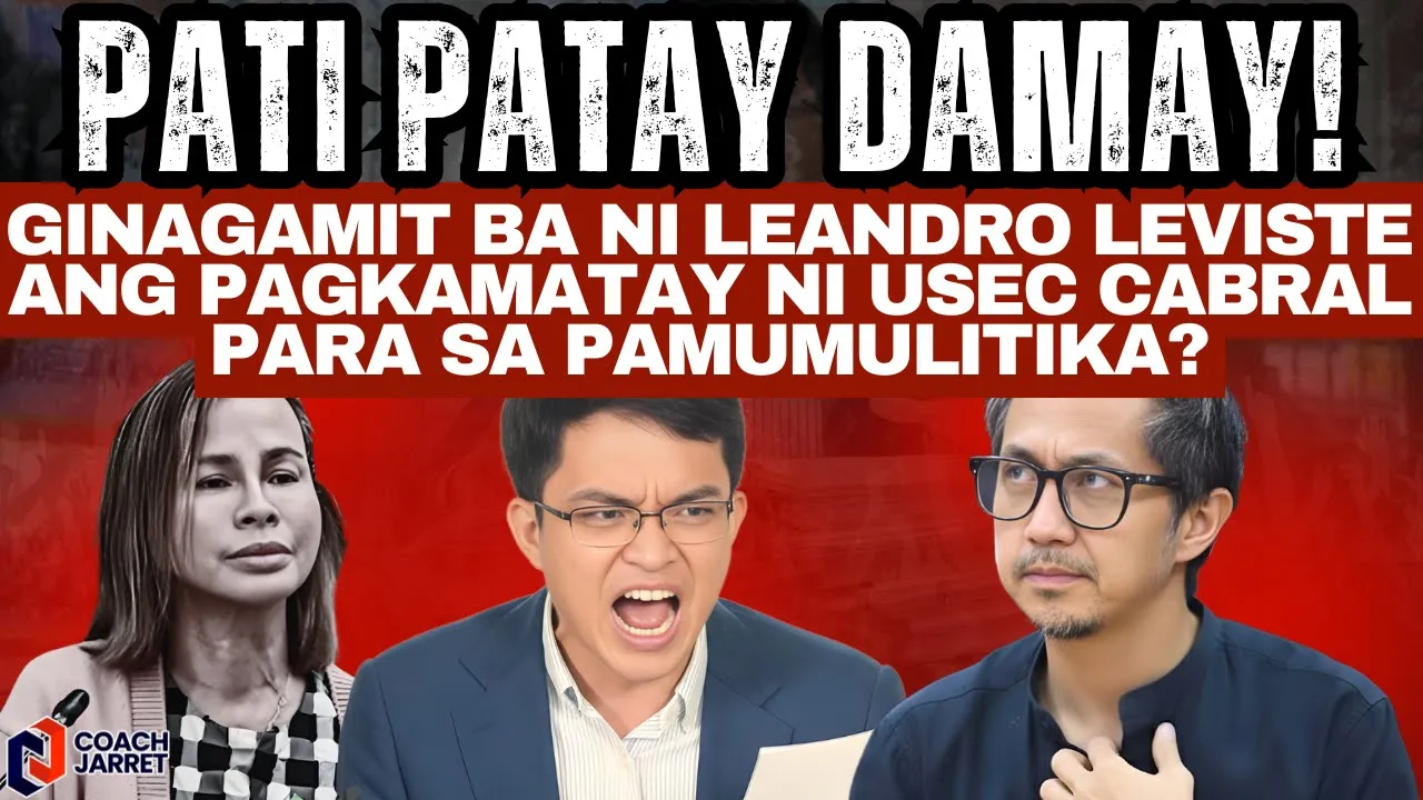 Outline Video NAKAKASUKA! Ginagamit ba ni Leandro Leviste ang pagkamatay ni Usec Cabral para pamumulitika?