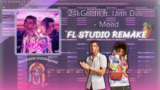 Download 24kGoldn ft. Iann Dior - Mood (FL Studio Remake + Review) | Instrumental 😁 MP3