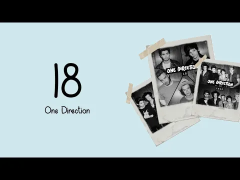 Download MP3 One Direction - Eight teen (18) | Lyrics Video