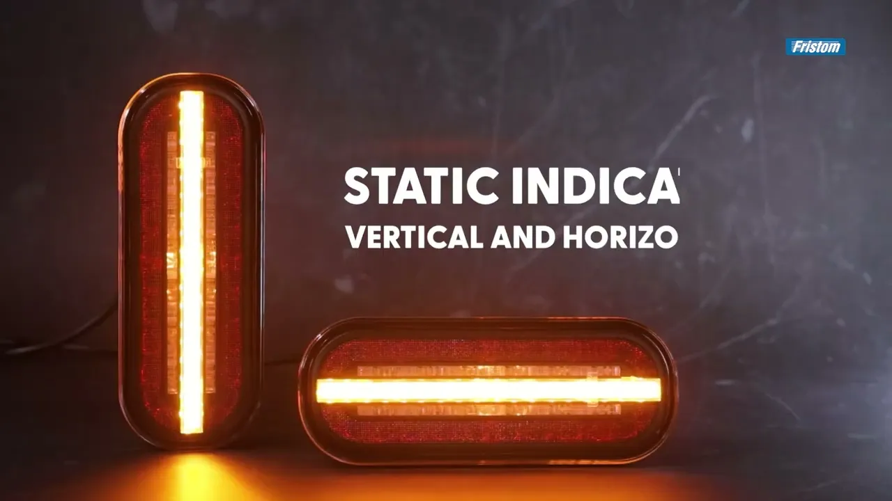 Video: LED compact achterlicht met dynamisch knipperlicht | 12-24v | VC-320B5