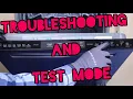 Frigidaire FGIP2468UF Gallery Dishwasher Repair troubleshooting and Test mode