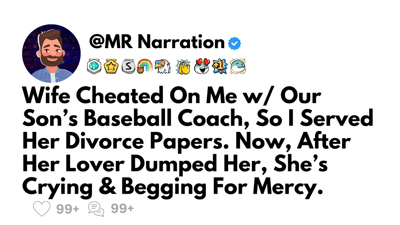Outline Video NEW UPDATE: Wife Cheated On Me w/ Our Son’s Baseball Coach, So I Served Her Divorce Papers. Now...