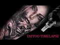 TATTOO TIMELAPSE GOOD AND EVIL CHRIS SINCLAIR