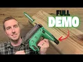 Full Overview Setup and Demo of Metabo 18V Brad Nailer Kit NT1850DG Does It Pack a Punch
