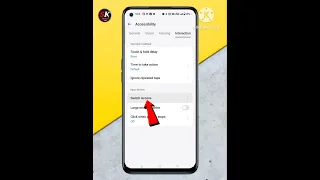 How to stup switch access setting on one plus