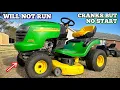 CUSTOMERS JOHN DEERE CRANKS BUT WON T START EASY DIAGNOSIS AND REPAIR