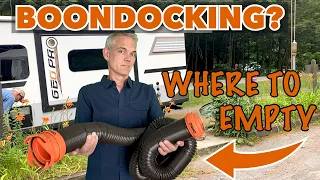 Locating RV Dump Stations Items to Pay Attention to New Gadget