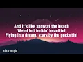 Taylor Swift ft. Lana Del Rey- Snow On The Beach (Lyric Video)