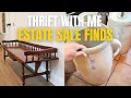 Download Lagu Estate Sale Adventures — Thrift With Me • Vintage Furniture finds • unique thrifted home decor