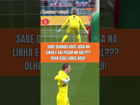 O GOLEIRÃO FALTOU À AULA DE "COMO FECHAR O ÂNGULO"??? QUE GOL ESQUISITO!