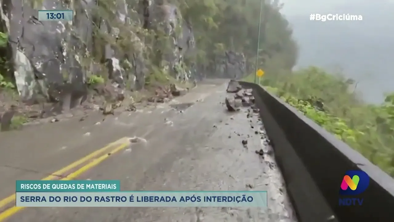 Serra do Rio do Rastro é liberada após interdição