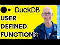 Creating dummy data with DuckDB s user defined functions UDFs