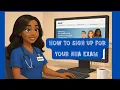 How to sign up for your Nha Exam Step By Step Guide